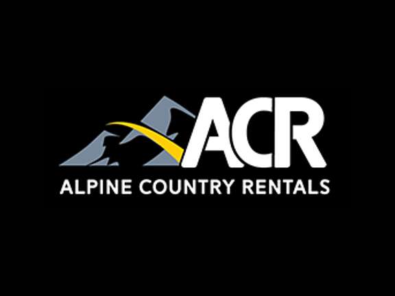 Alpine Country Rentals logo for ATV and snowmobile rentals