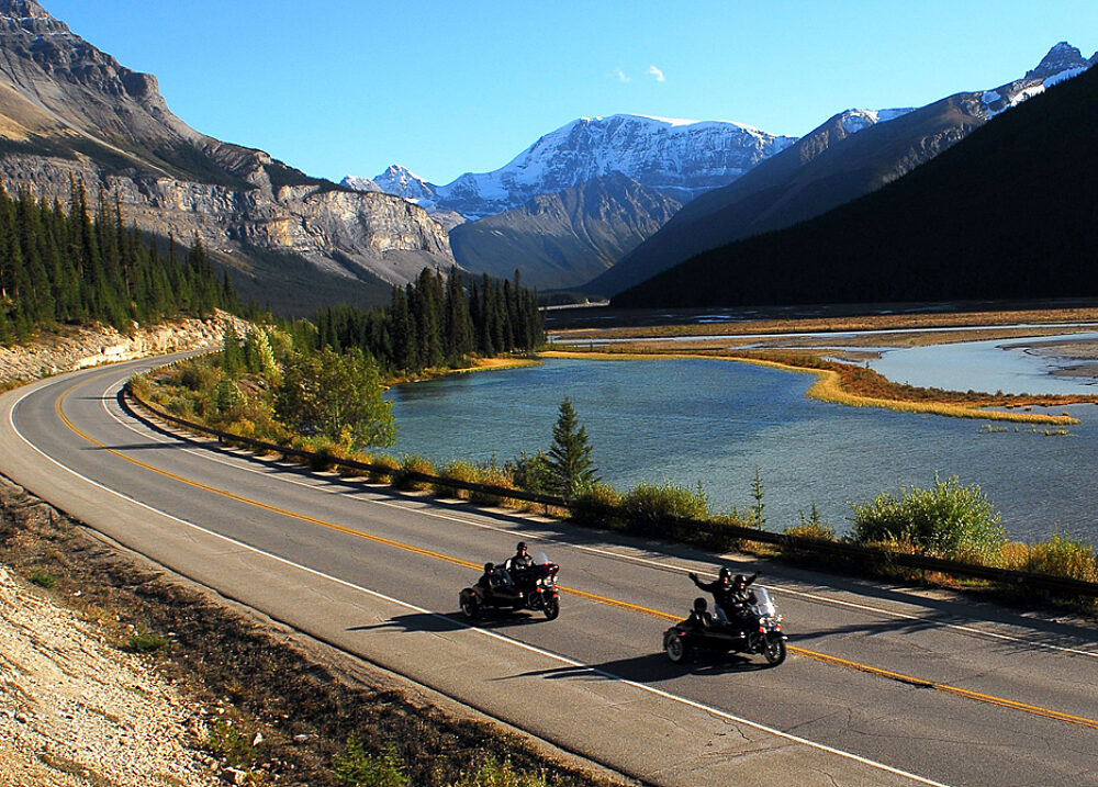 Ice Fields Parkway Motorcycle Trip